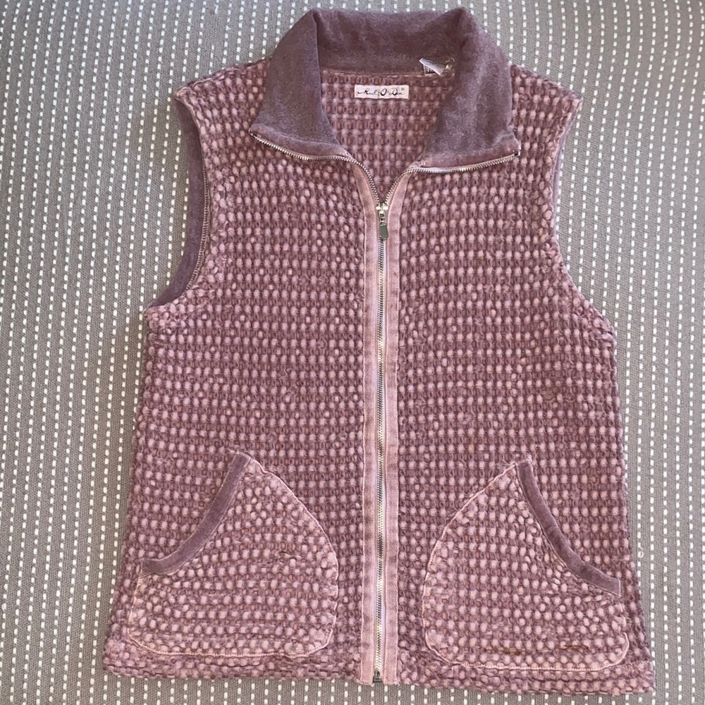 Mauve Cotton Vest - mod o doc